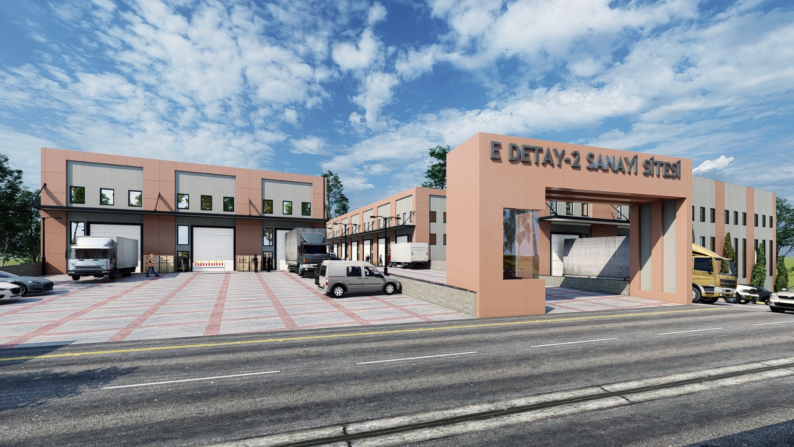 E detay 2 Sanayi Sitesi Projesi